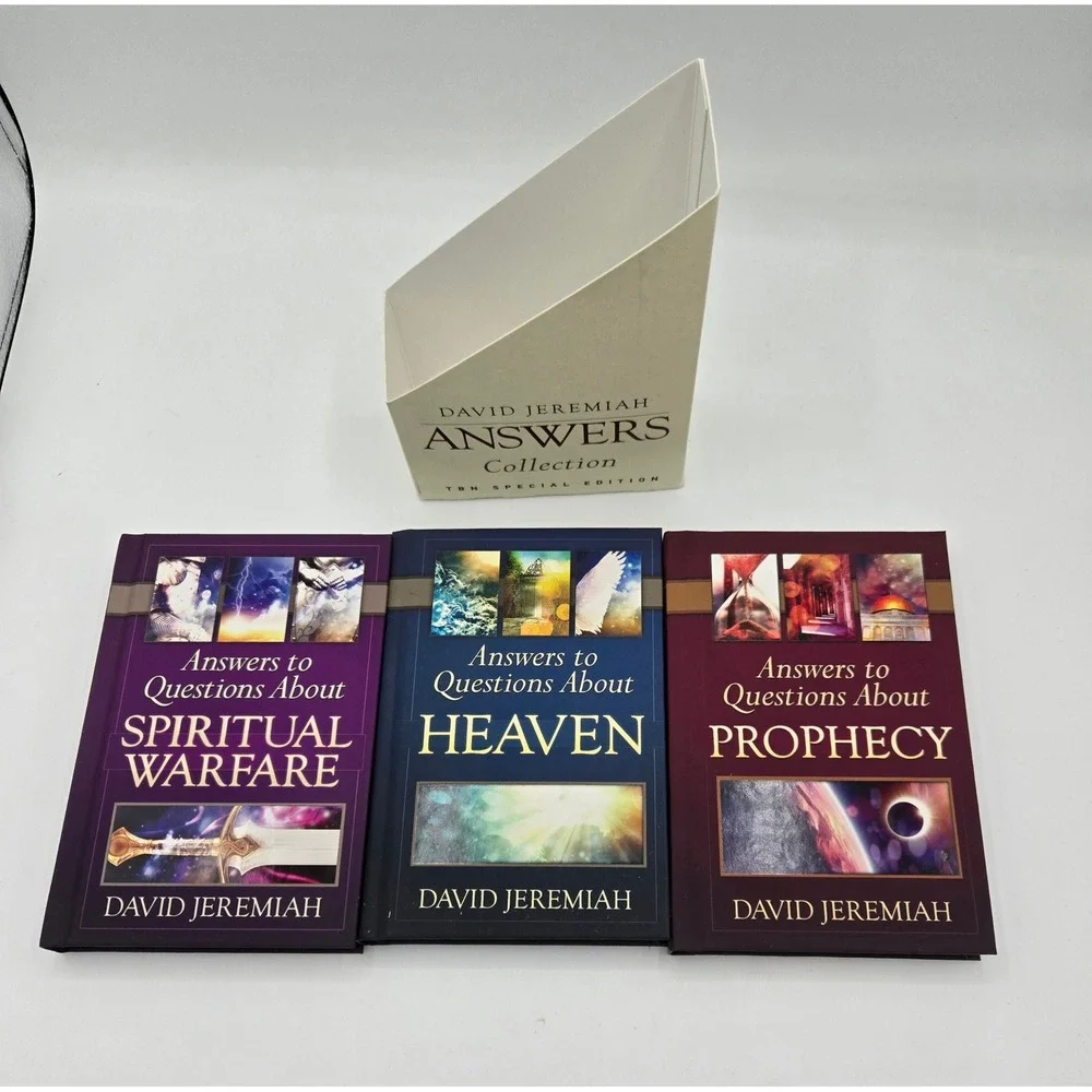 David Jeremiah Answers Collection Book Set Spiritual‎ Warfare Prophecy